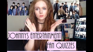 Johnny's Entertainment Fan Quizzes　(ジャニズ)