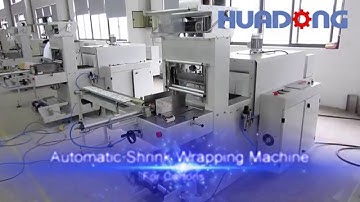 Automatic Carton Stack Shrink Packing Machine Box Shrink Wrapping Machine Shrink Wrapper