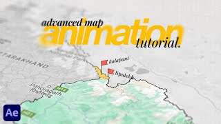 How to animate maps like VOX in After Effects
