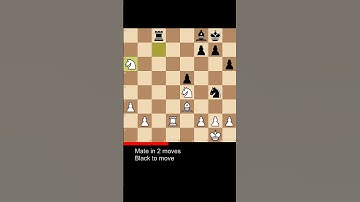 0128. Subscribe for daily chess puzzle! Mate in 2 puzzle