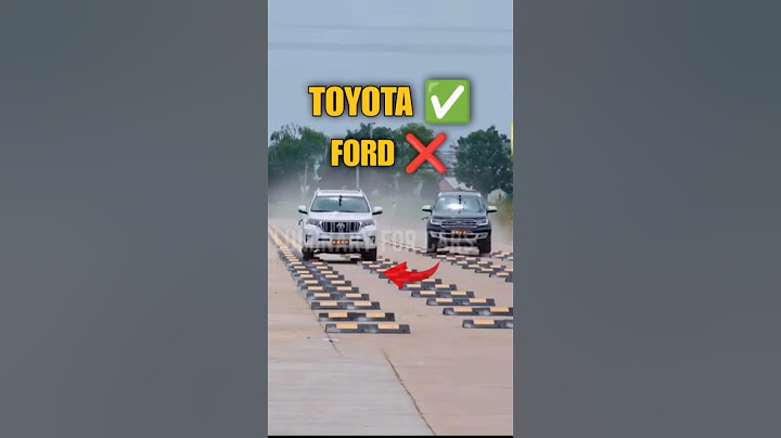 Stability test of Toyota Prado VS Ford Endeavour 🗿🔥