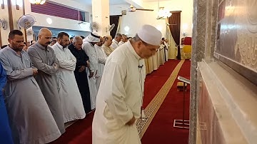 الشيخ القارئ عبد الحكيم السامرائي في جامع الشهيد داود سلمان الشكرة 1