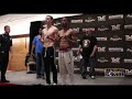 Juan Heraldez vs Maynard Allison -Pesaje Oficial