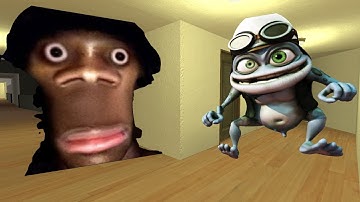 HI MY NAME IS AUUGHH VS CRAZY FROG IN LIMINAL HOTEL GMOD #garrysmod #yoshiegaming