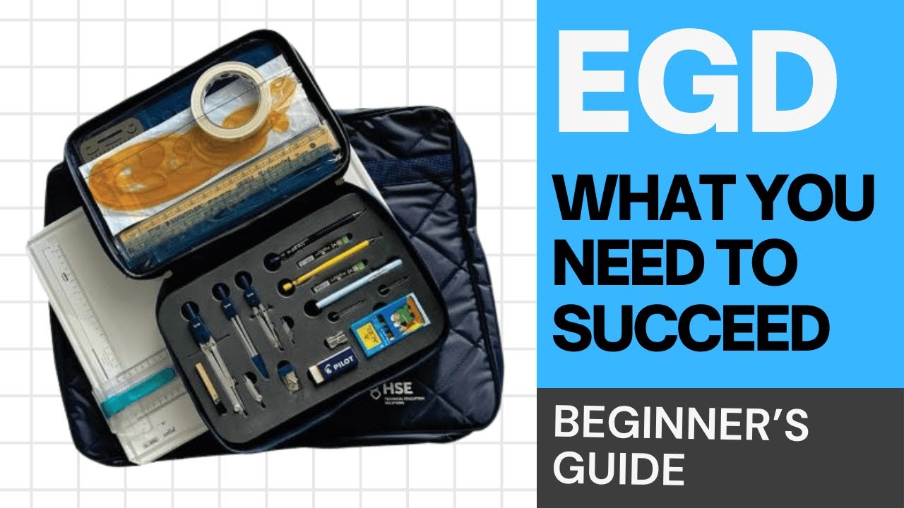 All the Drawing Equipment You Need to Start EGD | Beginner’s Guide