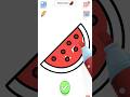 Watermelon🍉 l Easy Drawing Game l Fun Drawing for Kids l Drawing 🎯🎮
