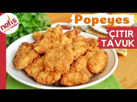 Popeyes Çıtır Tavuk Tarifi 💯💃 (Gerçeğini Aratmaz)