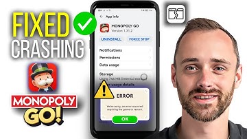How To FIX Monopoly Go CRASHING ISSUES NOW!