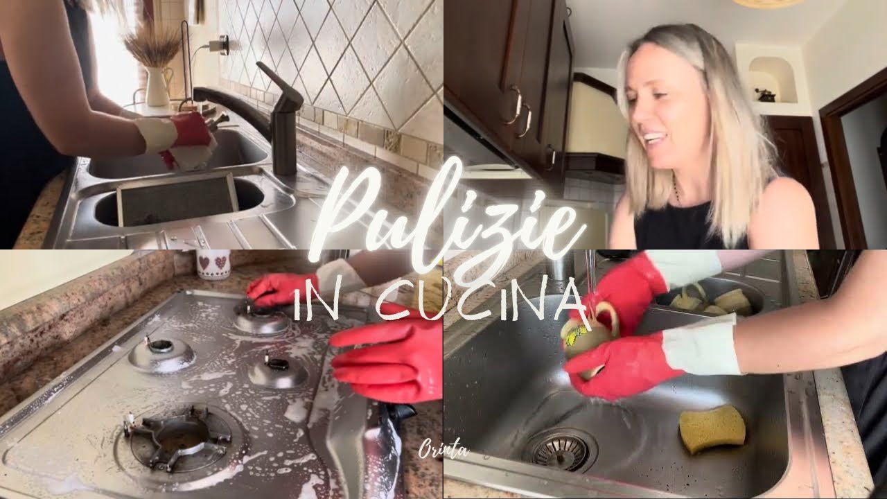 Pulizie in cucina