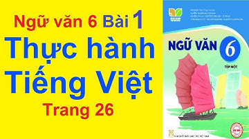 Ngữ Văn Lớp 6 Bài 1 – Thực Hành Tiếng Việt – Trang 26 – Kết Nối Tri Thức