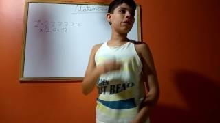 Matemática - Potência, radiciação, MMC e MDC .part 1