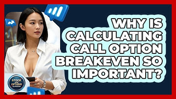 Why Is Calculating Call Option Breakeven So Important? - Stock and Options Playbook