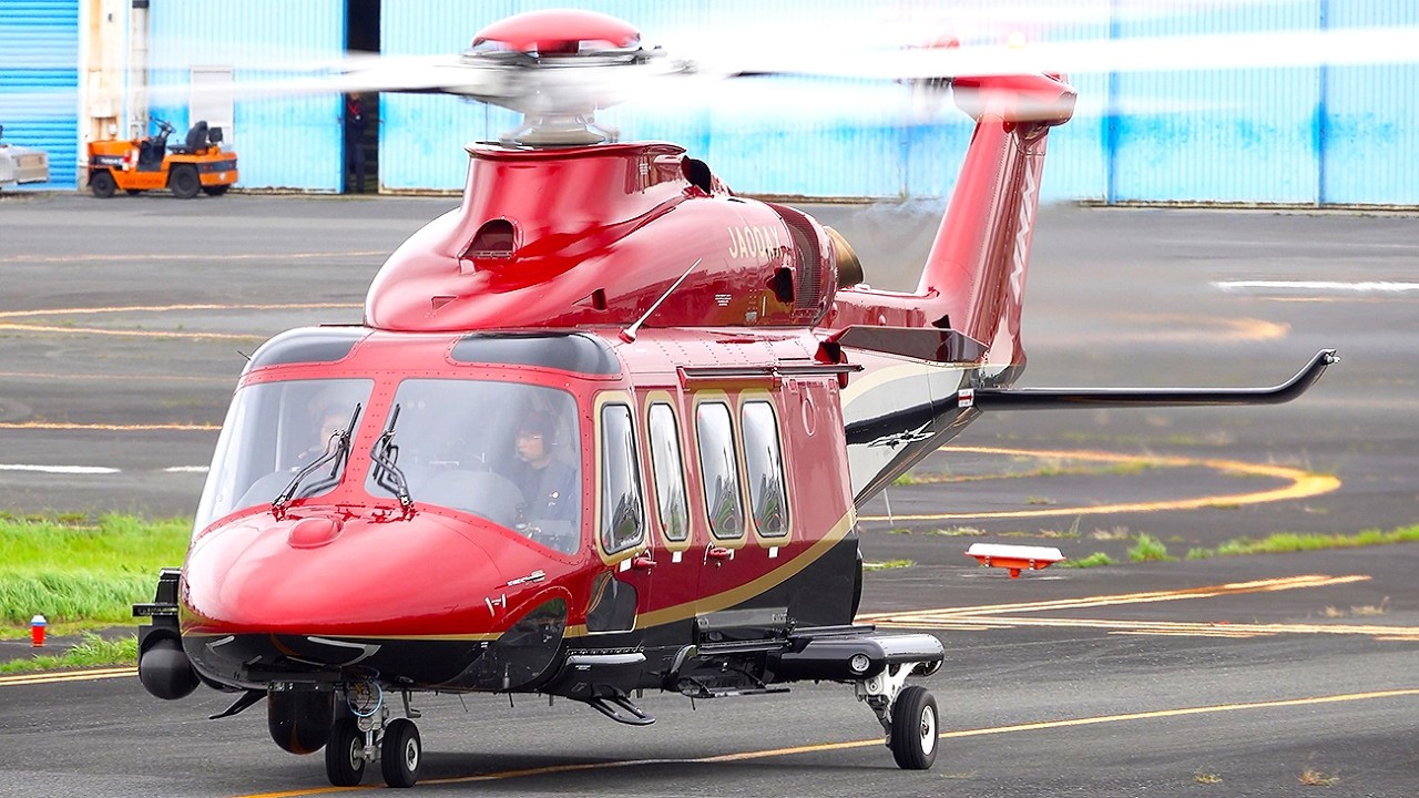 20+MINUTES HELICOPTERS ACTION: AW-139,BELL-505, EC225,AS365 and more 