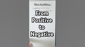 Simplify to Make All Negative Exponents Positive #maths #algebra -#mathematics