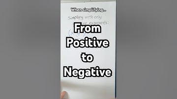 Simplify to Make All Negative Exponents Positive #maths #algebra -#mathematics