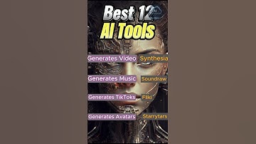 12 Mind-Blowing AI Tools You NEED to Try in 2024! #shorts  #chatgpt #ai