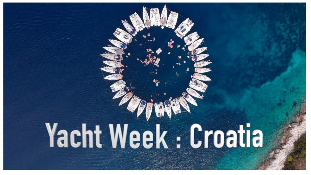 yacht week croatia youtube