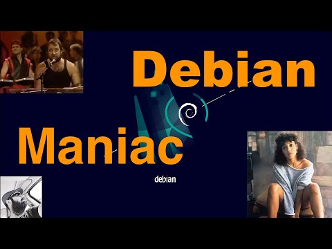 DEBIAN MANIAC - Cover Linux by Yoyo (Maniac - Michael Sembello)