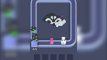 Color Blast Level 6 Walkthrough Solution | Color Blast : Block shooter Level 6