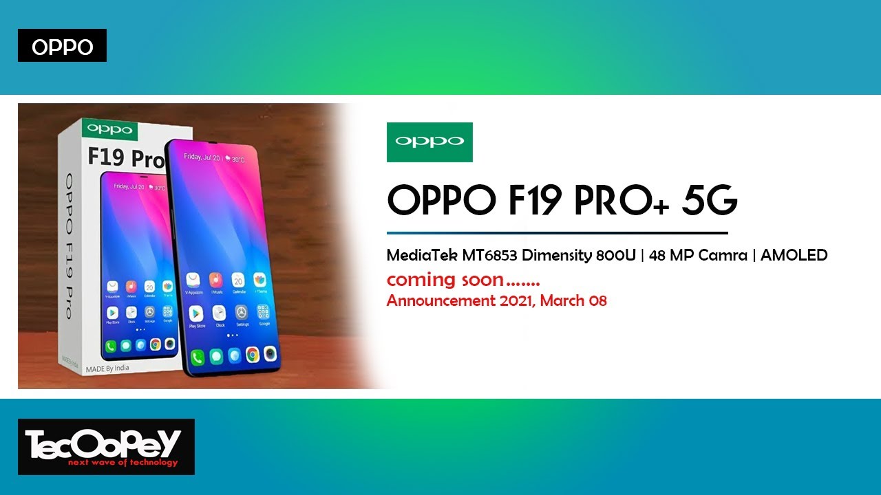 OPPO F19 Pro - introduction trailer concept 2021 | 2021-03-06
