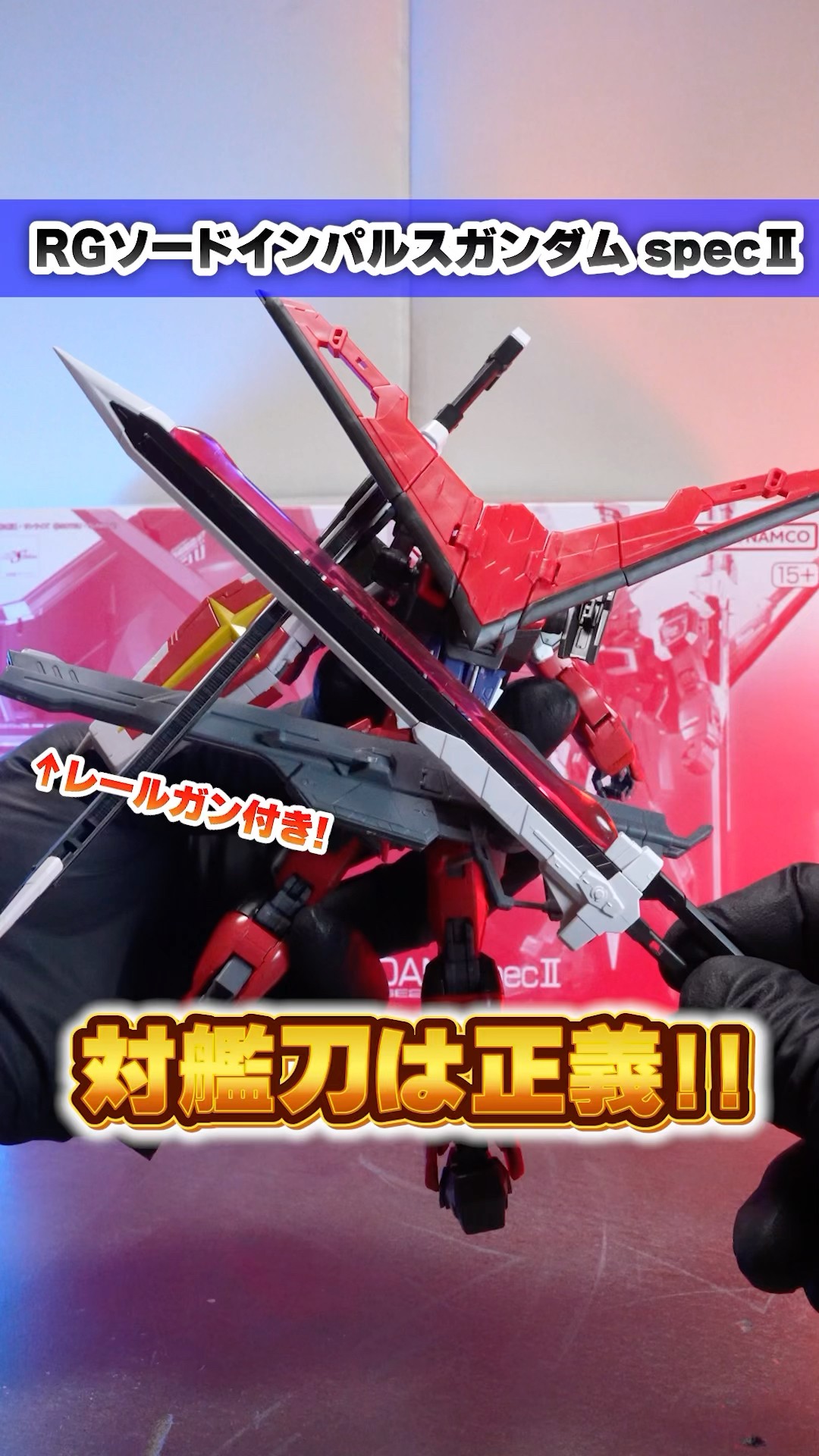 RG Sword Impulse Gundam Spec II] The final silhouette of