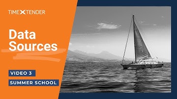 TimeXtender Summer School - Video 3 Data Sources