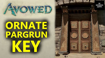 Avowed Ornate Pargrun Key Location - Shark