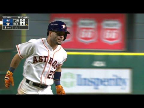 TOR@HOU: Altuve drills a solo home run to...