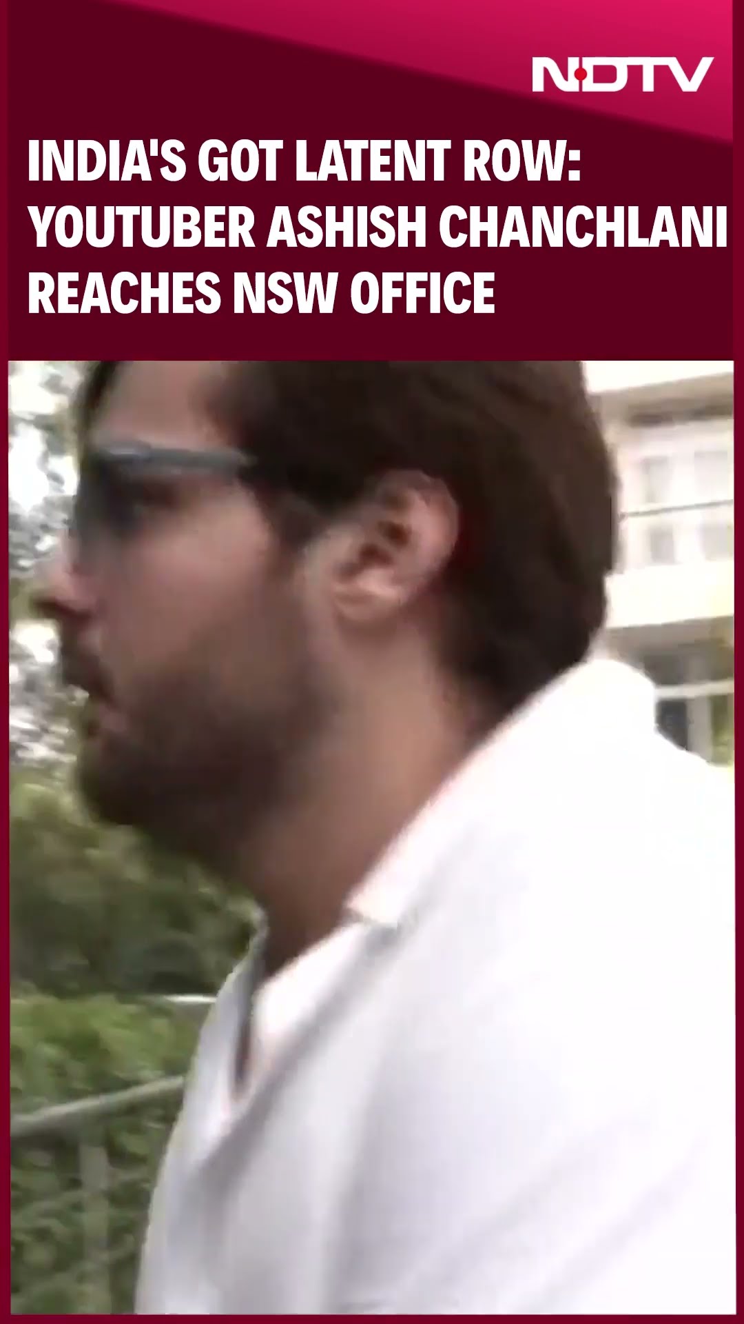 Indias Got Latent Row | YouTuber Ashish Chanchlani Reaches NSW Office