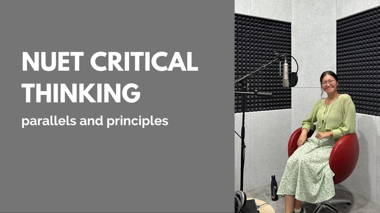 разбираем parallels and principles | NUET Critical Thinking