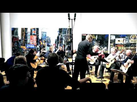 Guitar Brigade by Joe Parisi. Commissioned by the NYC Guitar Orchestra.