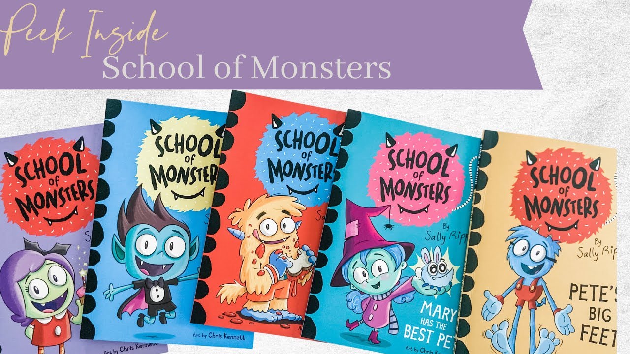 Peek Inside School of Monsters from Usborne Books & More YouTube