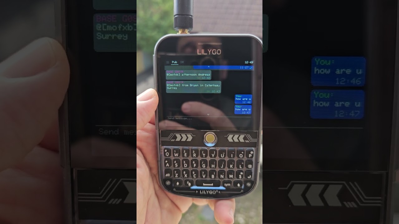 Meshcore Contact - Новая прошивка TDeck, прошивка Энди Кирби