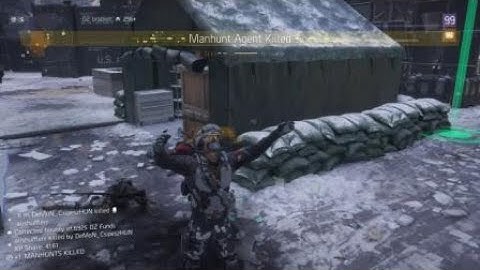 The Division DZ - MG5 massacre