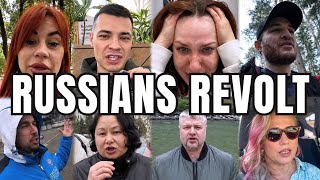 Chaos As Russians Call For The End Of Putin's Regime