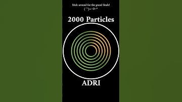 What can 2k🌠 particles do in a circle 🟣 using math? #maths #creativecoding #visualart #generativeart