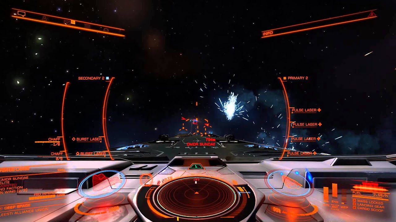 CMDR Nightshady 1v2 vs. CMDR's in FDL and Conda