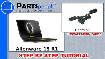 Dell Alienware 15 R1 (P42F001) Heatsink How-To Video Tutorial