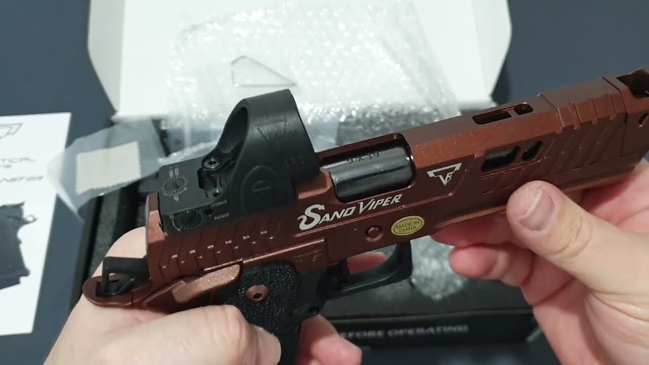 Распаковка армейского оружия TTI Sand Viper