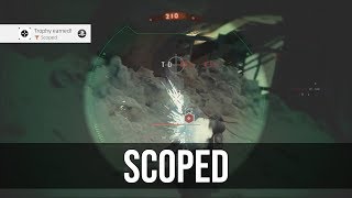 Scoped Trophy Get 25 Headshots With Longblaster Rifles - Star Wars Battlefront 2