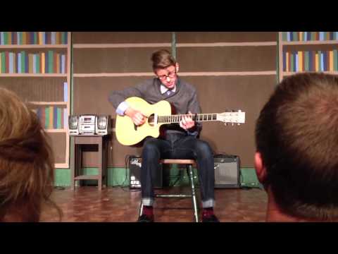 "Old Pine" Ben Howard covered by Denton Latham (15) with percussive