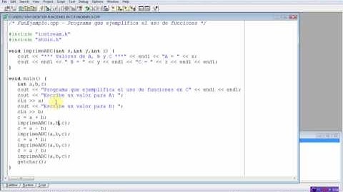Funciones en C, parte II