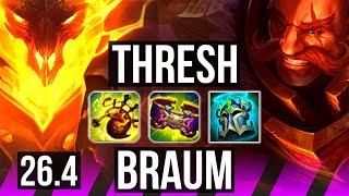 THRESH &amp; Kai'Sa vs BRAUM &amp; Aphelios (SUP) | EUW Challenger | 26.4