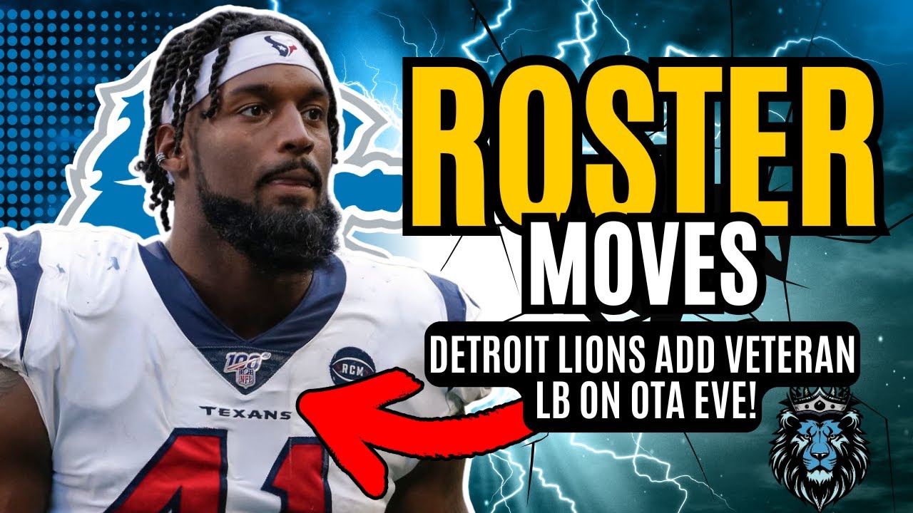 Detroit Lions Sign LB Zach Cunningham, WAIVE Abraham Beauplan