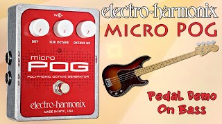 Ehx Micro Pog Pedal Demo For B - Want 2 Check