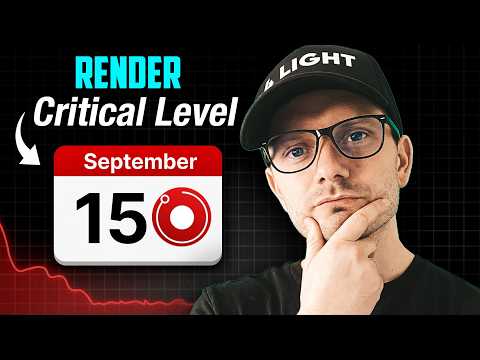 Analisis Harga Render. Baru Saja Menyentuh Level Kritis — Apa Selanjutnya?