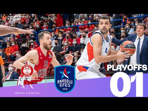 Larkin, Micic inspire Efes in Milan! | Playoffs Game 1, Highlights | Turkish Airlines EuroLeague