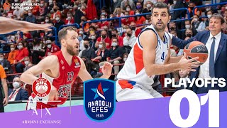 Larkin, Micic inspire Efes in Milan! | Playoffs Game 1, Highlights | Turkish Airlines EuroLeague