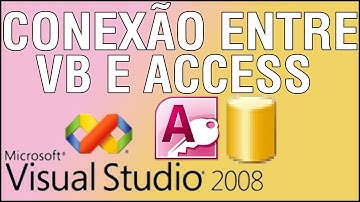 Como criar e conectar Banco de dados do Access 2010 ao Visual Studio 2008.