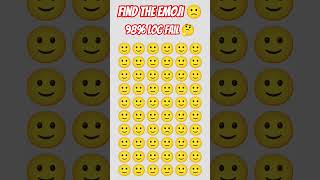 find the emoji #challenge 💪98% log fail 🤔